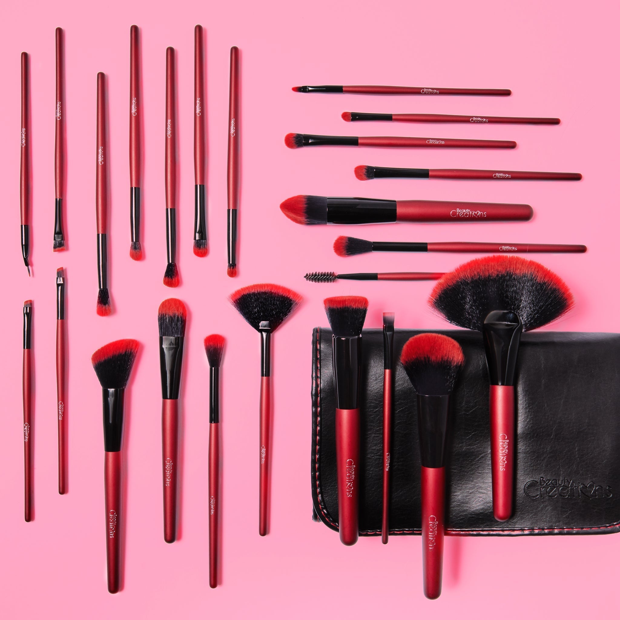 Ruby Red - Set de 24 Brochas