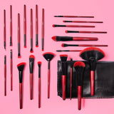 Ruby Red - Set de 24 Brochas